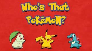 Whos that Pokemon  Game Time