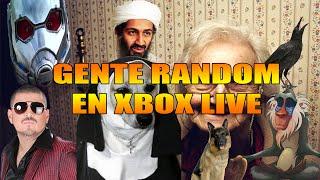 Gente random en Xbox LIVE