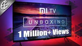 Xiaomi Mi TV 4 55 inch 4K HDR TV Unboxing & First Look