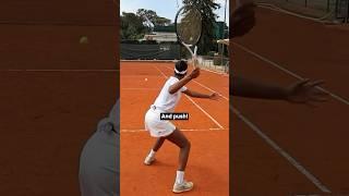 Two quick tips to improve your forehand  #tennis #tennistips #coachmouratoglou