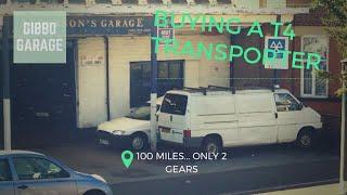 Collecting T4 Transporter Camper Project - 100 Miles.. Only 2 Gears