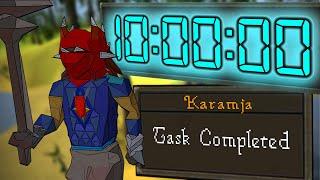 Locked in Karamja for 10 hours... Then we FIGHT