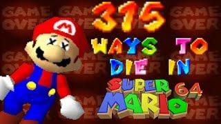 315 Ways to die in Super Mario 64