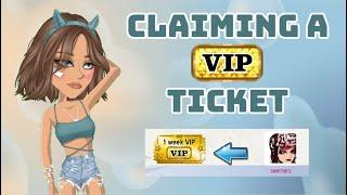 ୨⎯  claiming a vip ticket ⎯୧