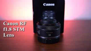 New Canon RF f1.8 STM Lens