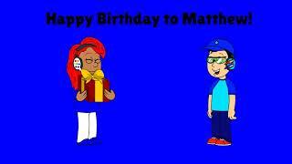 Happy Birthday to Matthew