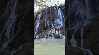 Amazing Bishe Waterfall and Sound of WaterIran#shorts #traveling #nature
