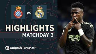 Highlights RCD Espanyol vs Real Madrid 1-3