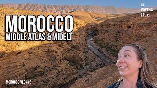 FEZ to MIDELT MOROCCO Crossing the Middle Atlas Mountains & Canyon Walk