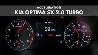 2019 Kia Optima 2.0 Turbo  ACCELERATION