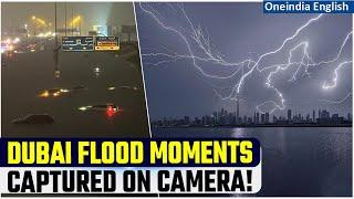 Dubai Floods Stunning Footage Reveals Dubai Rains Devastating Impact  Oneindia News