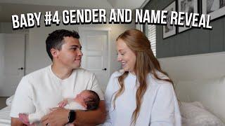 Baby #4 Gender and Name Reveal