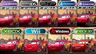 Cars 2006 GBA vs DS vs PSP vs PS2 vs GameCube vs Xbox Classic vs Wii vs PC vs Xbox 360