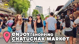 Enjoy shopping Chatuchak Weekend market   Best visited Market in BANGKOKJULY 2024