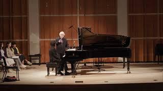 Richard Goode Piano Masterclass  Kaufman Music Center  SummerFest 2023