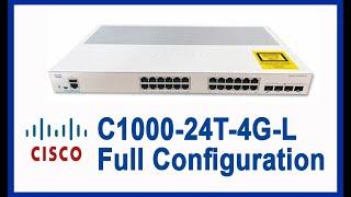 Cisco C1000-24T-4G-L Full Configurations