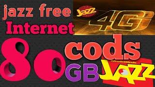 Jazz 80Gb free internet code 2024 new year gift free 80Gb free internet for 120 days