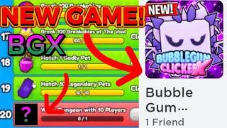 Competing the Quests in the NEW BGC game Bubble Gum Clicker X
