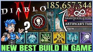 Diablo 4 - New Best BILLION Damage Necromancer Minion Build - This Combo = GAME BREAKING - Guide