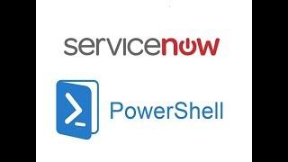 Execute PowerShell Scripts in Service Now