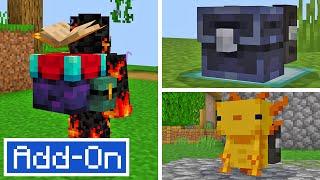 WORKING BACKPACKS ADDON Minecraft Bedrock Edition Backpacks in-depth review