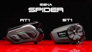 Sena Tech Talk SPIDER ST1 & RT1 Cost Effective Mesh Intercom Headsets