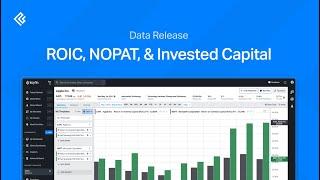 ROIC NOPAT & Invested Capital Release