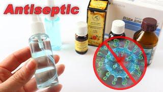 ANTISEPTIC DIY. SIMPLE hand sanitizer recipe