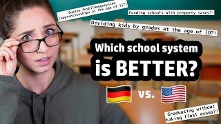 Which school system is BETTER? Education in Germany vs. USA  - Pt. 1  Feli from Germany
