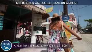 Flight to Holbox