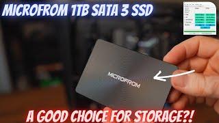 MicroFrom 1TB Sata 3 SSD - Unexpected Surprise