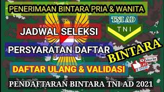 Pendaftaran Bintara TNI AD  Syarat Dan Jadwal Seleksi Penerimaan Bintara Tni Ad Ta. 2021