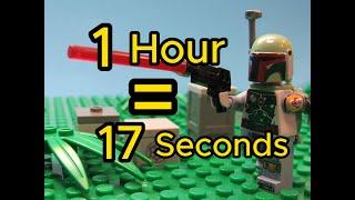 I Spent 1 Hour on these 19 seconds  A LEGO Star Wars Stop Motion