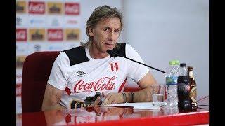 La conferencia de Ricardo Gareca habló de Benavente amistosos Guerrero Cueva Pizarro...