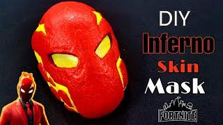 DIY- How to Make Inferno Skin Mask FORTNITE