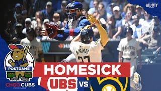 Gary Sanchez blast sinks Cubs Chicago drops 3 of 4 to Brewers  CHGO Cubs POSTGAME Podcast