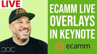 Setting Up Ecamm Live Scenes from Scratch and Creating Overlays in Keynote