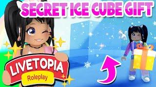 *ICE CUBE GIFT SECRET* Location Solved in LIVETOPIA Roleplay roblox