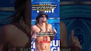 Kid Rock Shoots Up Cases of Bud Light After Partnership With Trans Influencer