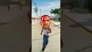  КАК МАШИНЫ РЕАГИРУЮТ НА ТАНК в GTA? #shorts