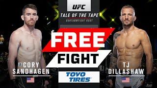 UFC APEX Banger TJ Dillashaw vs Cory Sandhagen  FREE FIGHT