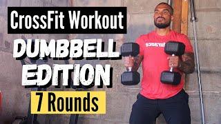 At Home CrossFit Workout  CrossFit Dumbbell Workout
