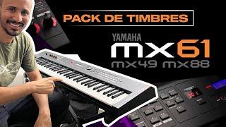 Pack de Timbres para Yamaha MX61  49  88