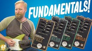 WALRUS PUTS THE FUN IN FUNDAMENTALS - Fuzz Reverb Delay Tap & Reverse & Tremolo WITH SLIDERS