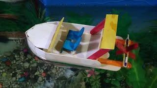 How To Make Popsicle Stick Paddle Boat