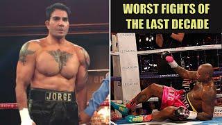 Boxings Top 10 Worst Fights Of The Last Decade