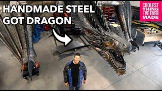 Man Welds Life Size GOT Steel Dragon - COOLEST THING IVE EVER MADE EP23
