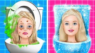 WoW From Barbie to Fairy Doll Amazing Makeover with Beauty Gadgets ‍️