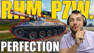 This is What I Call PERFECTION Gaming with Rhm. Pzw. in World of Tanks