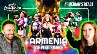 ARMENIANS REACT TO YAN GIRLS DO IT MY WAY  ARMENIA JESC 2023 FINAL